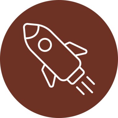 uzay roketi vektör çizimi