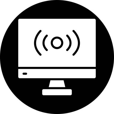 Seo simgesinin vektör illüstrasyonu