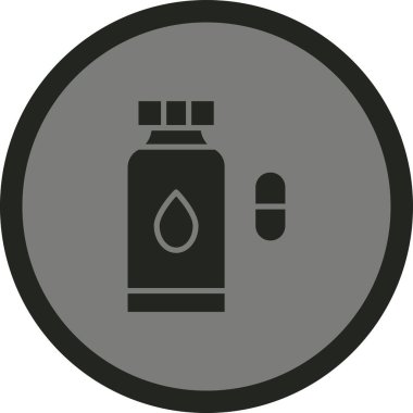 yağ ikonu vektör illüstrasyonu