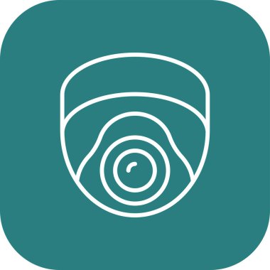 Güzel Göz Çizgisi Vektör Simgesi