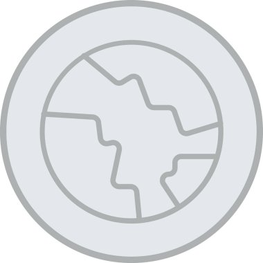 harita pin ikonu vektör illüstrasyonu