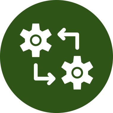 vites düz yuvarlak vektör simgesi ve uzun gölge