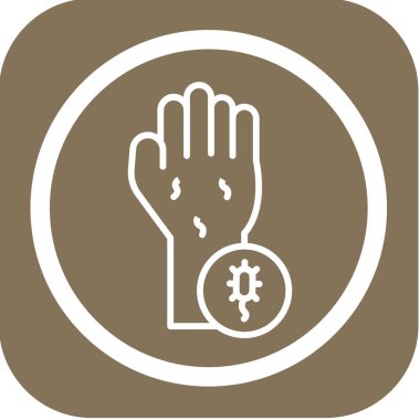 Bozuk para. Web simgesi basit illüstrasyon