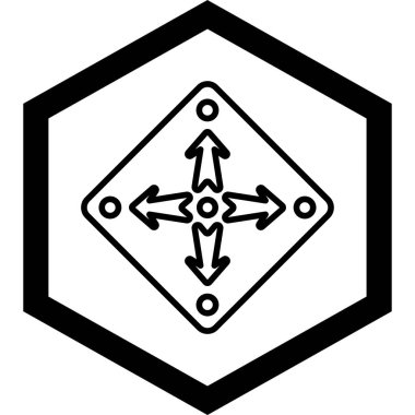 ok simgesi vektör illüstrasyonu