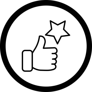 Simge, vektör illüstrasyonu gibi