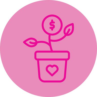 para simgesi vektör illüstrasyonu