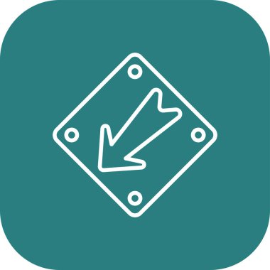 Projeniz için sol yön ok simgesi