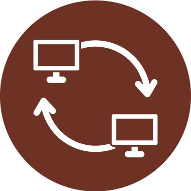 seo modern simgesinin vektör illüstrasyonu