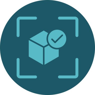 vektör kutusu simgesi, vektör illüstrasyonu