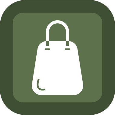 alışveriş poşeti vektör simgesi