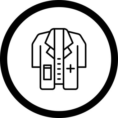 Ceketli bir adamın vektör çizimi