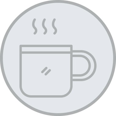 kahve fincanı vektör resimleme simgesi