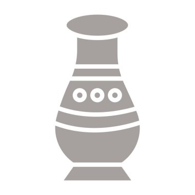 izole tuz ikonu, gıda konsepti vektör çizimi