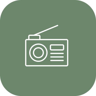 kamera simgesi vektör illüstrasyonu