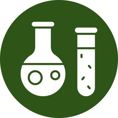 laboratuvar test tüpü simgesi