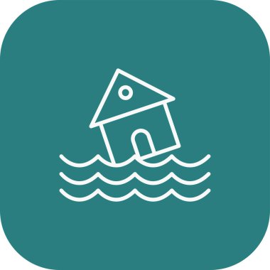 ev simgesi vektör illüstrasyonu