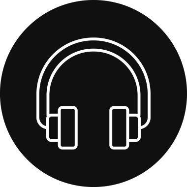 vektör illüstrasyonu, müzik çalar simgesi