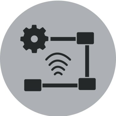 Ayarlama. Web simgesi basit illüstrasyon