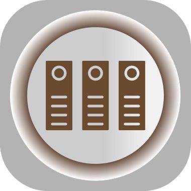 Modern simgenin vektör illüstrasyonu