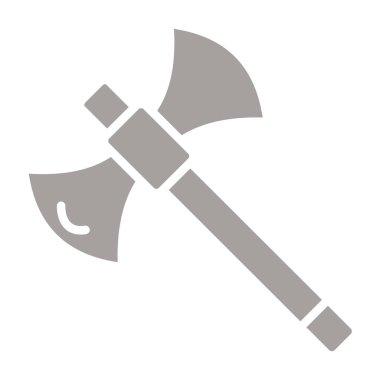 Balta simgesi. Vektör illüstrasyonu