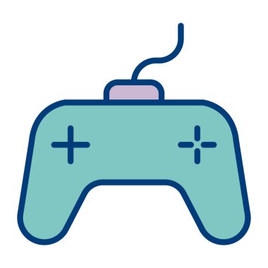 Oyun sahası. Web simgesi basit illüstrasyon