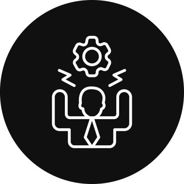 Beyaz arkaplanda iş konsepti vektör illüstrasyonu