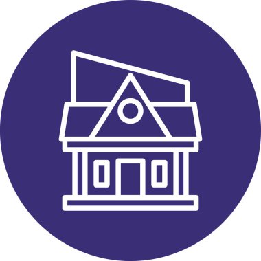 Vektör Ev simgesi illüstrasyonu