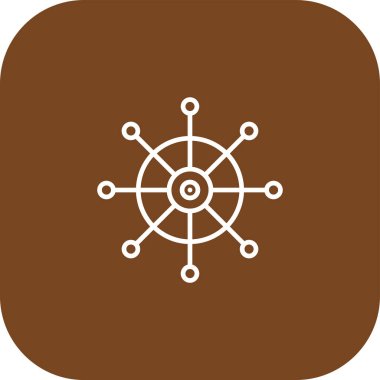 Vektör pusula web simgesi