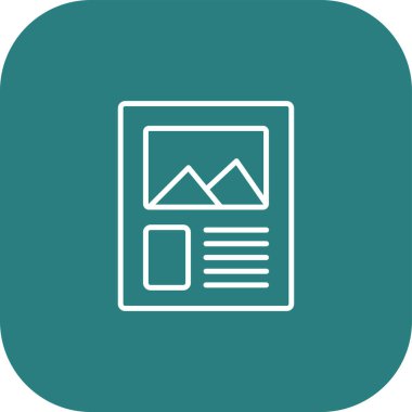 seo modern simgesinin vektör illüstrasyonu, dijital pazarlama