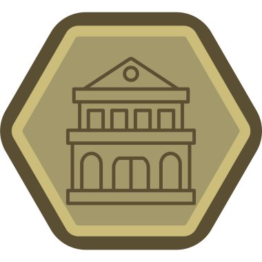 Yapı simgesinin vektör illüstrasyonu