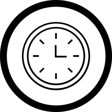 Alarm çalıyor. Web simgesi basit tasarım