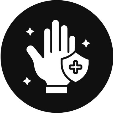 Bir yıldız simgesinin vektör illüstrasyonu