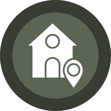 ev vektörü simgesi modern resim