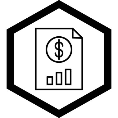 Dolar simgesi vektör illüstrasyonu