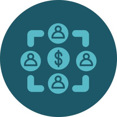 seo modern simgesinin vektör illüstrasyonu