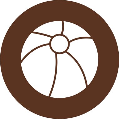 Kahve çekirdeği. Basit illüstrasyon