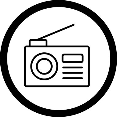 Kamera. Web simgesi basit tasarım