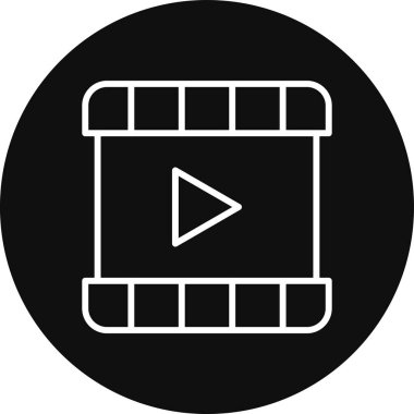 vektör çalma simgesi illüstrasyonu