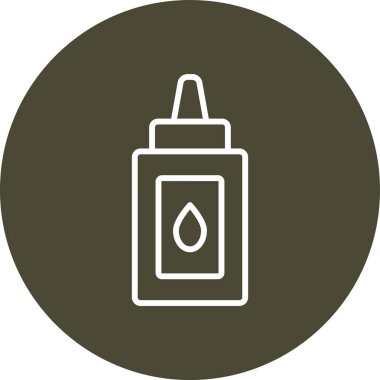 Benzin istasyonunun vektör illüstrasyonu