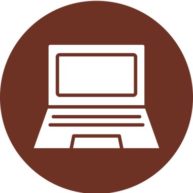 vektör dizüstü simgesi illüstrasyonu