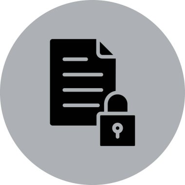 Vektör belgesi Simge illüstrasyonu