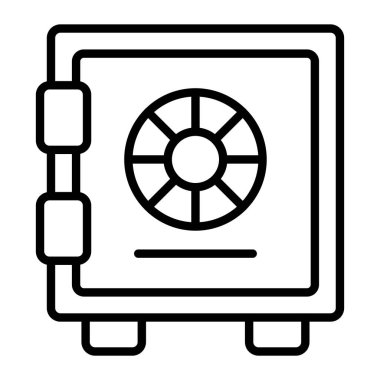 fan vektör simgesi modern basit çizgi vektör tasarımı.