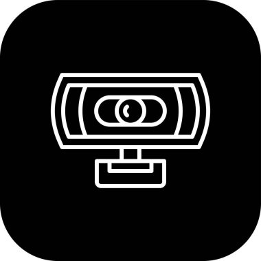 Kamera simgesi, basit illüstrasyon
