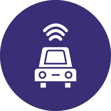 - Araba. Web simgesi basit illüstrasyon