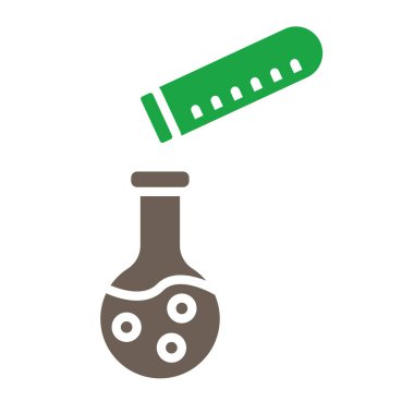 Bilim vektörü renk simgesi