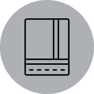 Modern b 'nin vektör illüstrasyonu eksik simgesi