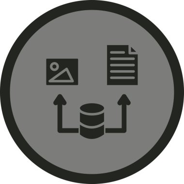 Vektör belgesi Simge illüstrasyonu