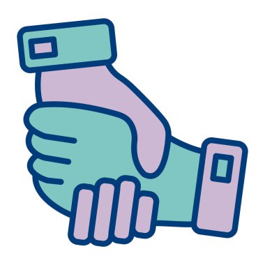 Anahtar simgesi vektör illüstrasyon tasarım ögesiyle el