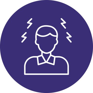 Modern simgenin vektör illüstrasyonu