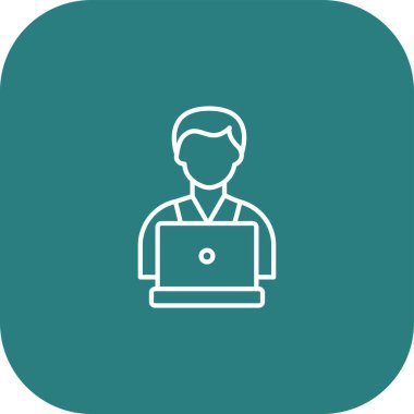 çevrimiçi vektör simgesi simgesi